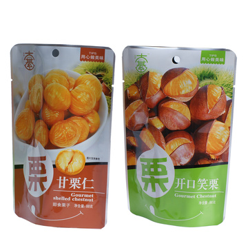 Chinese Chestnut Custom Stand Up Packaging Bag