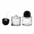 30 ml 50 ml leere Glasfutterflasche mit Mütze