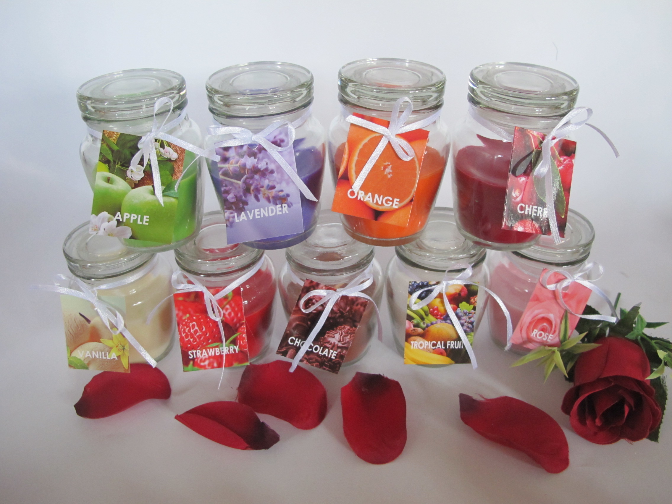 Scented Glass Candles for Sale