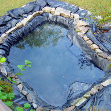 Geomembrana 1mm Fischzucht HDPE Pond Liner Indien