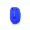 Protective silicone rubber key case for Hyundai