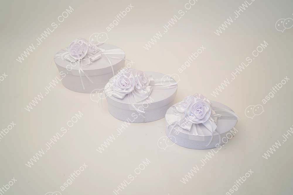 Ribbon Handmade Flower Gift Box