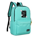 Fashionable notebook canvas female backpack