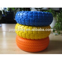 10 inch (10x3.50-4) PU foam wheel for hand truck,hand trolley,lawn mover,wheelbarrow,toolcarts