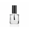 Cosmetic Nail Polish Glass bottle with Brush Cap