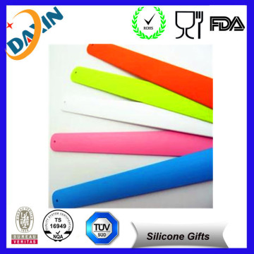 Silicone Slap Band / Cheap Factory Custom Slap Bracelets / Bracelet Wristband