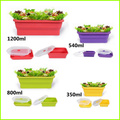 4er Set Eco Silikon Lunchbox Set