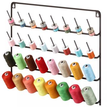 Wall Mounted Embroidery Spool Sewing Thread Holder
