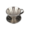 Gotejador de café em aço inoxidável - tamanho 2
