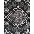 Black&White Rayon Challis 32S Printing Fabric