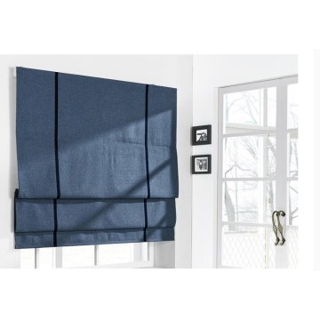 100% blackout fabric window curtains roman blinds