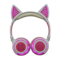 Led Light Up Bluetooth Auriculares inalámbricos con oreja de gato