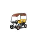 Hot sale four wheels four seats electric travel and sightseeing car