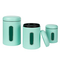 Kitchen storage canister Set with Window