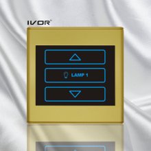 Interruptor 1 Gang Dimmer no quadro de estrutura de plástico (SK-T2300D1)