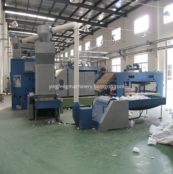 carding machine nonwoven