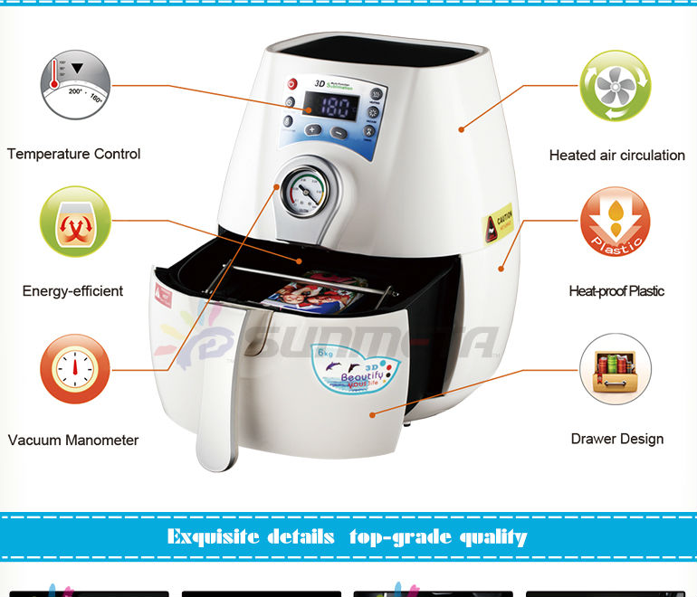 Sunmeta Mini 3D Sublimation Machine For Sales