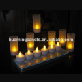 Set of Rechargeable LED Candles with Charger