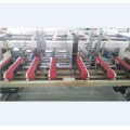 Semi-automatic carton box folder gluer machine