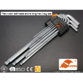 Folding Hex Key 7pcs Allen Key Set com anel