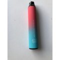 2000 Puffs Sabor Fruta Descartável Vape Puff Duplo