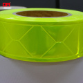 Sew on 5cm PVC white high gloss reflective tape for work wear