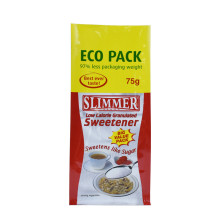 soluções de embalagem de tamanho de bolsa de selo alimentar padrão sustentável