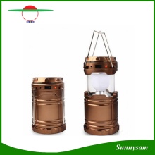 Portable Extension Type 6 LED Rechargeable Solar Camping Lantern