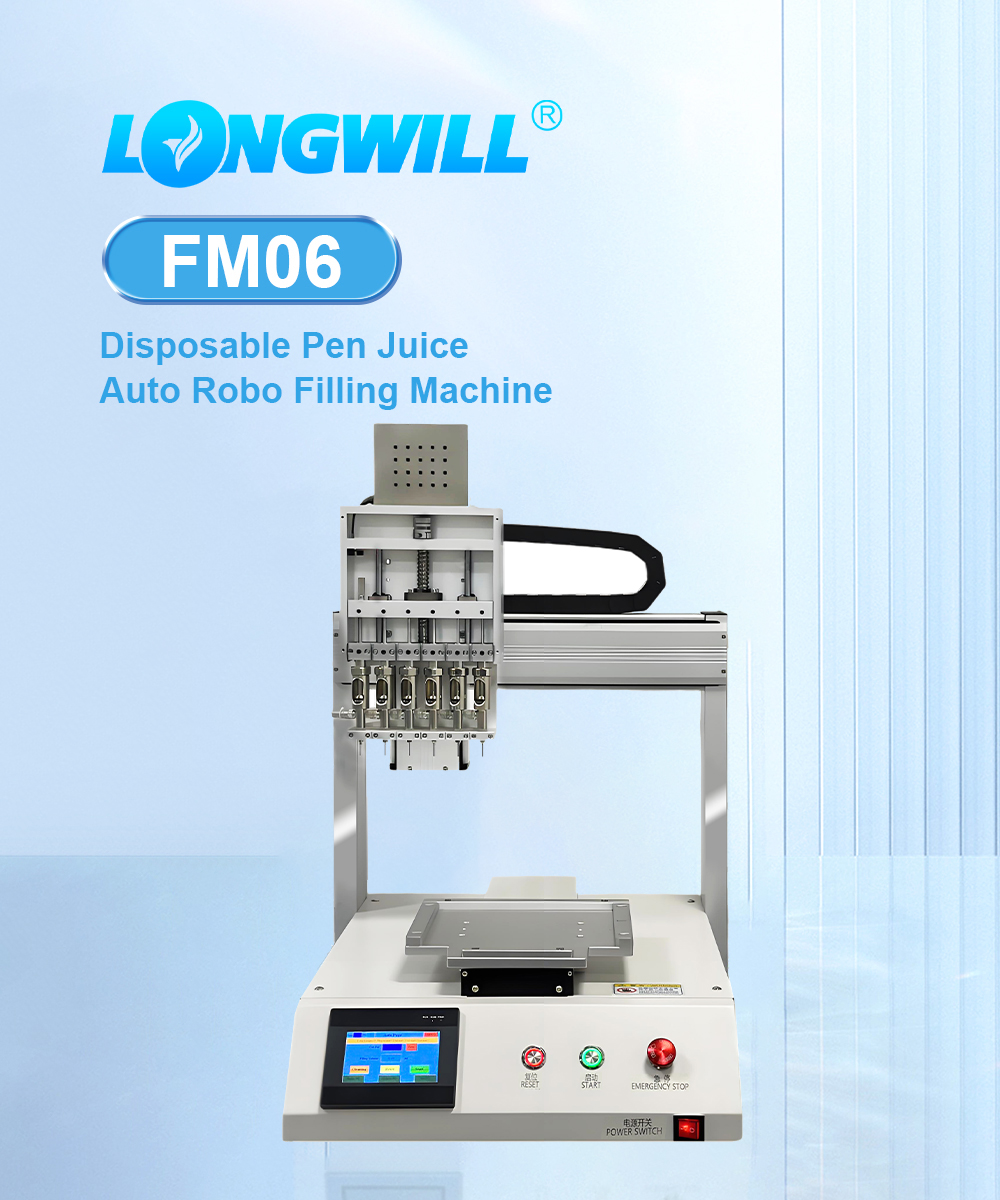 6 Heads Disposable vape filling machine 6 Heads Disposable vape filling machine