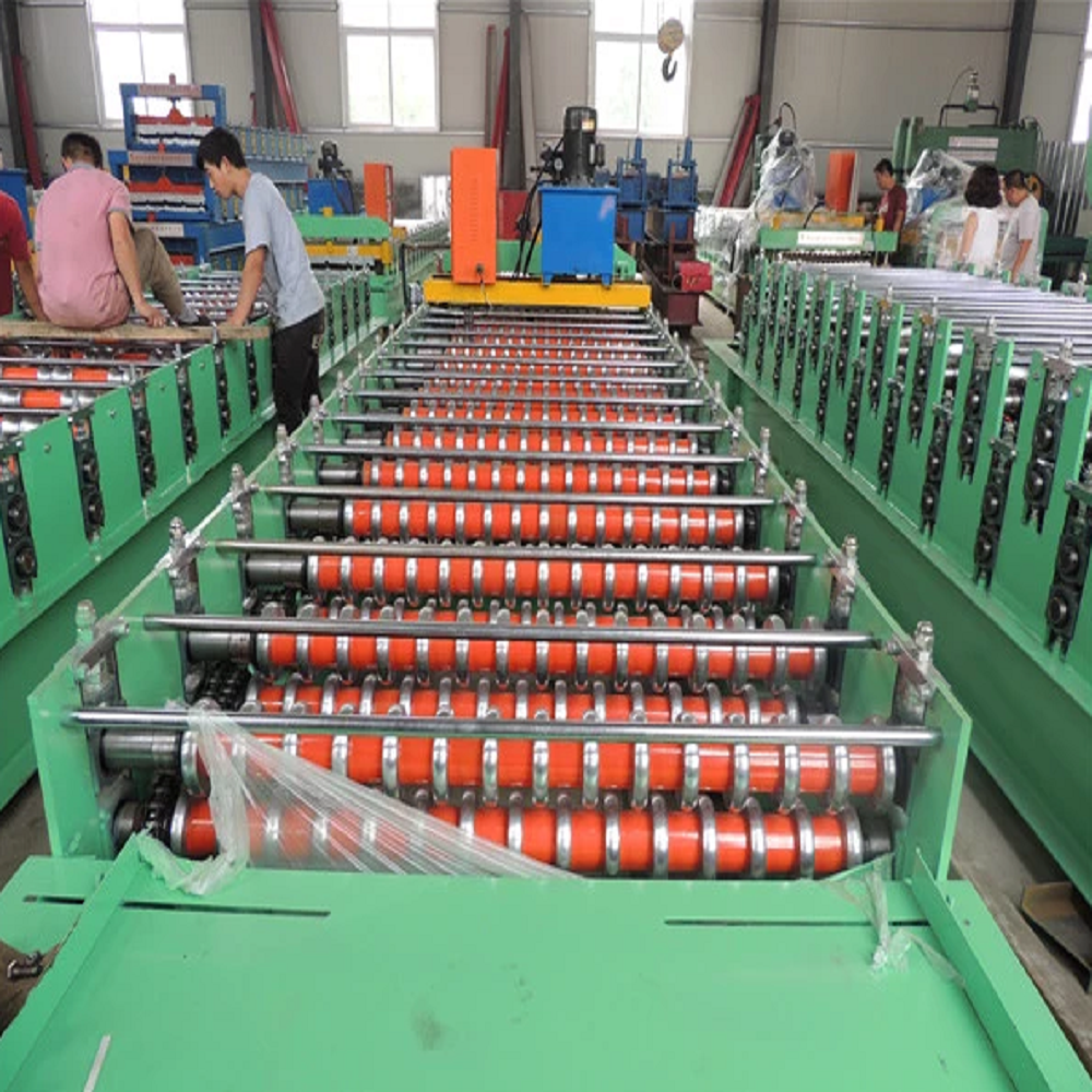 Aluminium Straw Roof Tile Machine