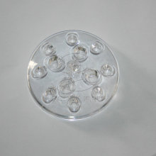 Round Tattoo Acrylic Ink Cup Holder Clear 