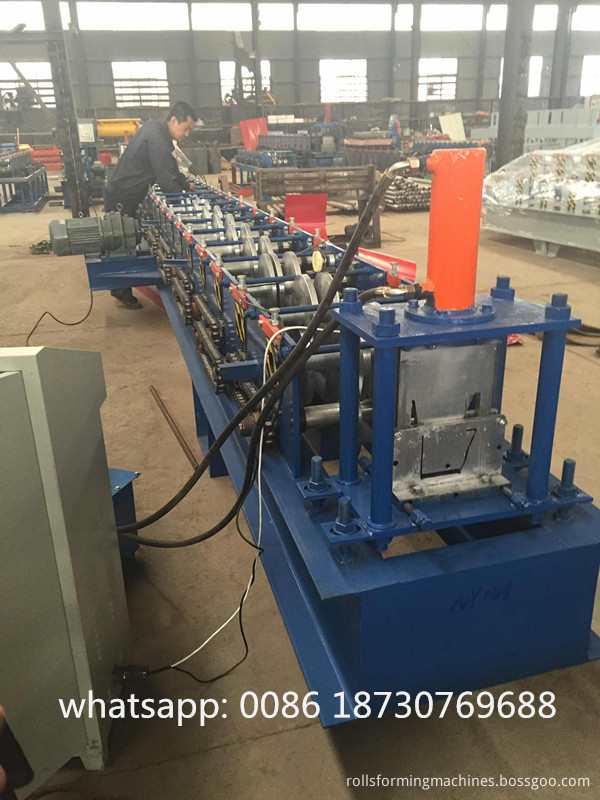 gutter roll forming machine