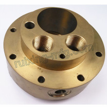 Customized Brass Connector with CNC Turned Milling Machining