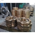 Fundição de metal personalizada corporação de válvula de bronze de bronze de alumínio
