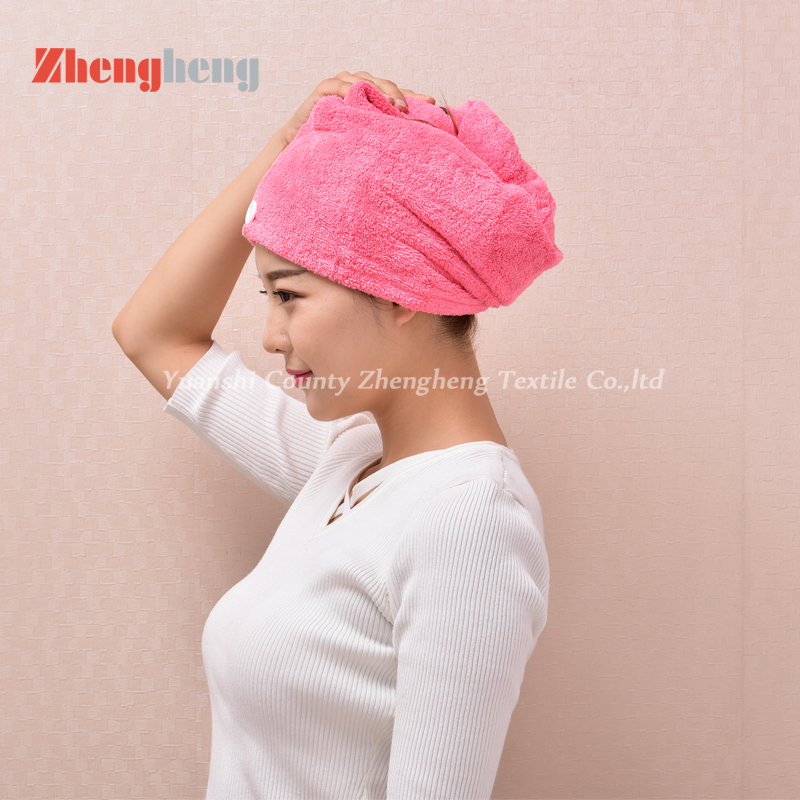 Coral Fleece Hair Cap (10)