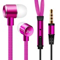 Custom Wired Headphones Headset With Mic Shoelace Earphone