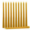 Bulk Hand Dipped Beeswax Taper Candles For Dinner