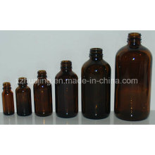 All Size 30ml 50ml Amber Boston Glass Bottle