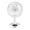 Silent Portable Rotate Desktop Standing USB Rechargeable Fan