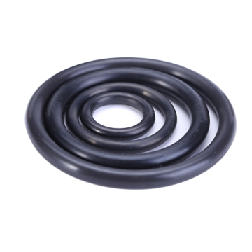 Black Metric Size Rubber Nitrile O-Ring For Plumbing