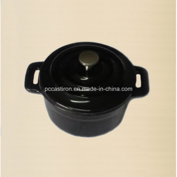 Émaillage en fonte Mini Pot Taille 10cm