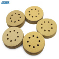 Aluminum Oxide Gold Abrasive Sanding Paper Discs