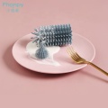 Brosse pour biberon et mamelon en silicone pour bébé Brosse pour sucette pour bébé