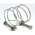 C D Clamps with 201 Stainless Steel 70/80/90mm for Pipe Hose