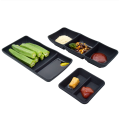 bol de cuisine plats de sauce de silicone plat d&#39;épices