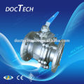 Hot- Sale Big Size 8" ANSI Q41F Duplex Flange Stainless Steel Float Ball Valve