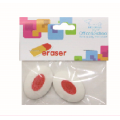 Marshmallow with Filling Strawberry Eraser