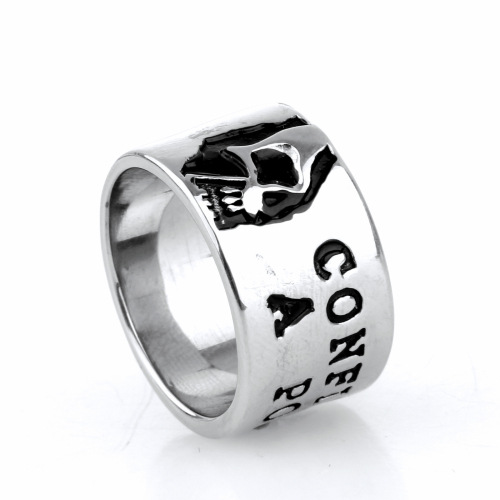 925 sterling silver skull ring