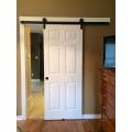 Paint laminated mirror Barn Door Wood design Modern