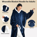 Custom Adult Flannel Fabric Wearable Blanket